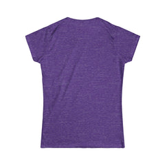 Eco-Friendly Women's Softstyle Tee - Cute Earth Design, Sustainable Fashion, Nature Lover Gift, Earth Day Celebration, Everyday Wear