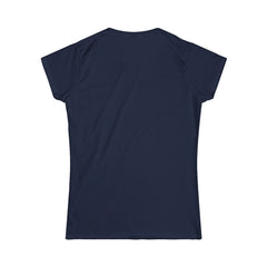 Eco-Friendly Women's Softstyle Tee - Cute Earth Design, Sustainable Fashion, Nature Lover Gift, Earth Day Celebration, Everyday Wear
