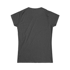 Eco-Friendly Women's Softstyle Tee - Cute Earth Design, Sustainable Fashion, Nature Lover Gift, Earth Day Celebration, Everyday Wear