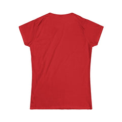 Eco-Friendly Women's Softstyle Tee - Cute Earth Design, Sustainable Fashion, Nature Lover Gift, Earth Day Celebration, Everyday Wear