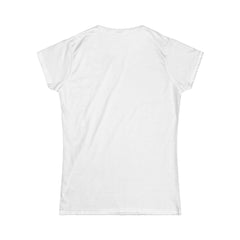 Eco-Friendly Women's Softstyle Tee - Cute Earth Design, Sustainable Fashion, Nature Lover Gift, Earth Day Celebration, Everyday Wear
