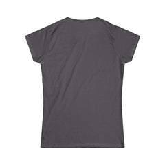 Eco-Friendly Women's Softstyle Tee - Cute Earth Design, Sustainable Fashion, Nature Lover Gift, Earth Day Celebration, Everyday Wear