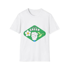Think Green Unisex Softstyle T-Shirt | Eco-Friendly Apparel, Casual Wear, Nature Lover Gift, Sustainable Fashion, Earth Day Tee